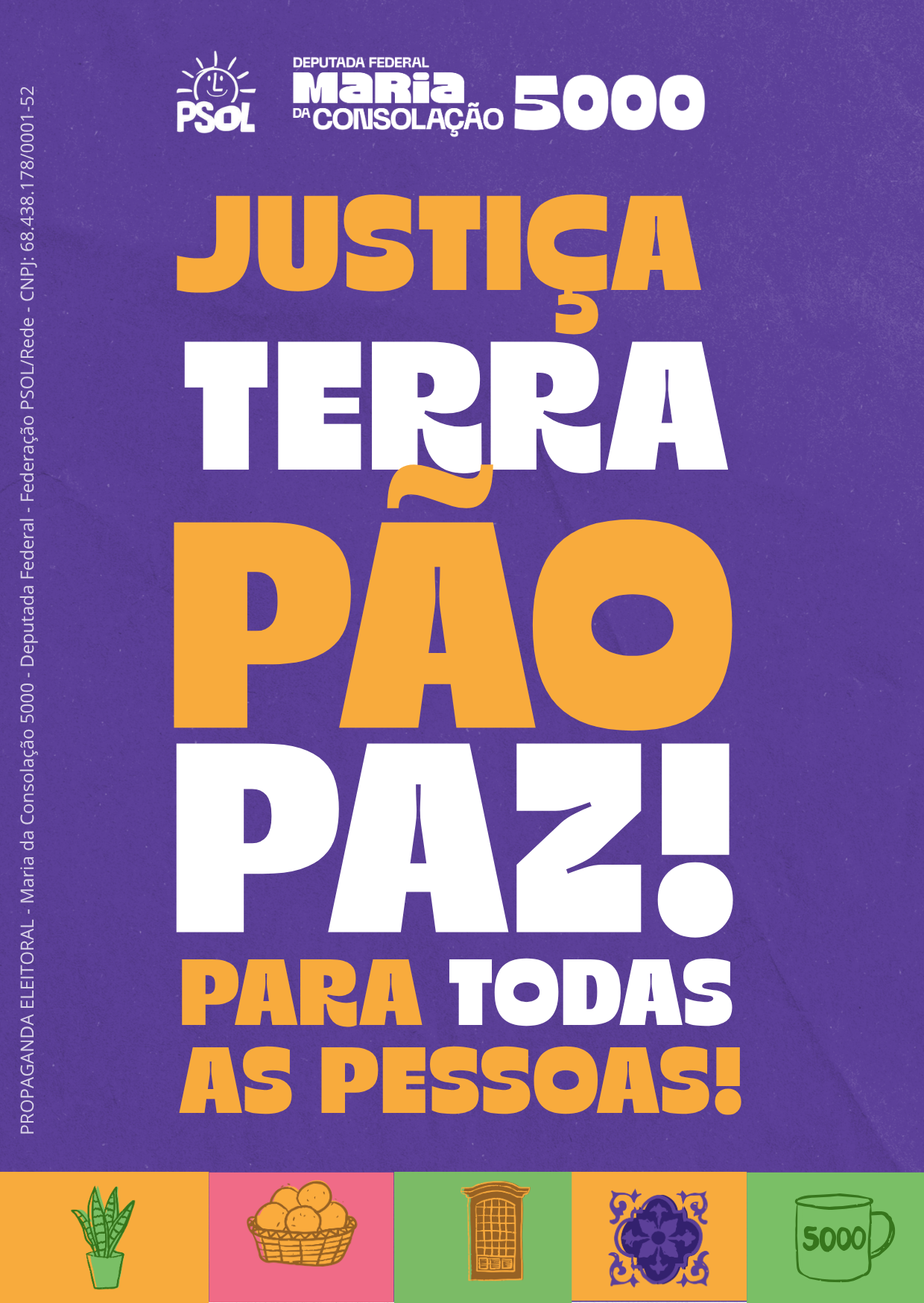 Justiça, terra, pão e paz