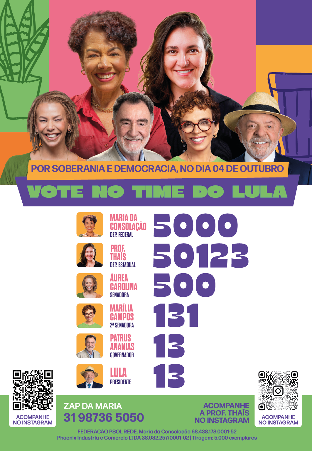 Maria 5000 + Prof. Thaís 50123