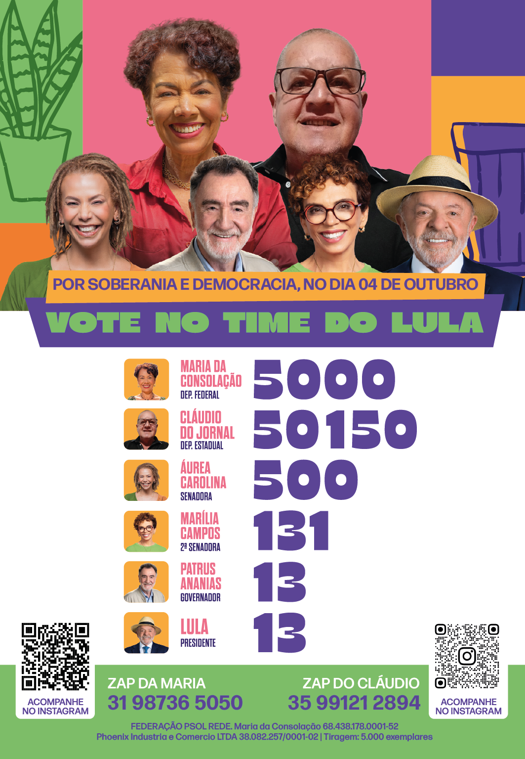 Maria 5000 + Cláudio do Jornal 50150