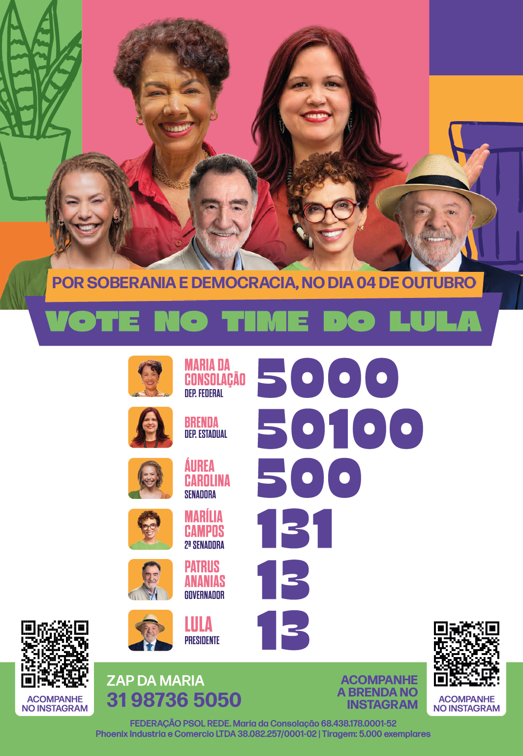 Maria 5000 + Brenda 50100